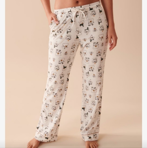 La Vie En Rose Other - Fleece Polar Bear Drawstring PJ bottoms Loungewear
